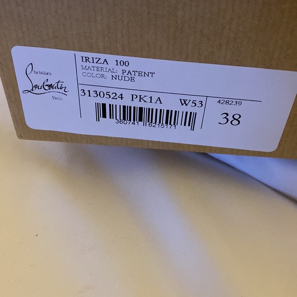 Christian Louboutin Iriza patent nude - Picture 3 of 6